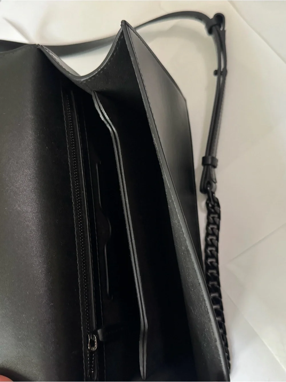 Alexander McQueen Jeweled Leather Crossbody Knuckle Bag